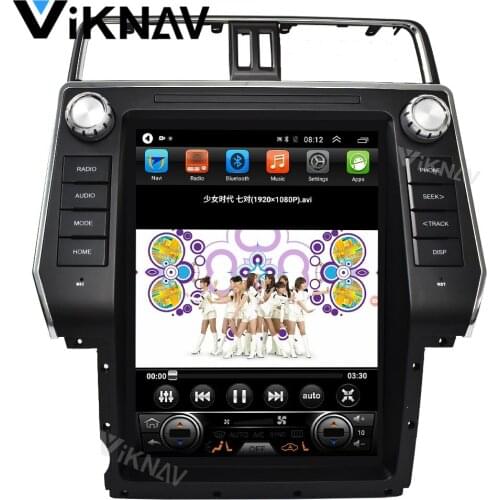 Android For-Toyota land cruiser prado 2018 Car Radio Multimedia Player car GPS navigation MP4 player 2DIN