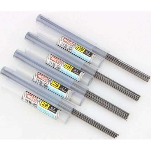 SIXONE 1 piece Black Automatic Pencil Lead Refill Tube New Style High Quality 0.5mm 0.7mm Automatic Pencil For Mechanical Lead