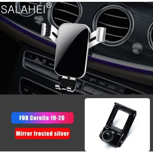 Car Phone Holder Air Vent Mount Clip Clamp Mobile Phone Stand Bracket For Toyota Corolla Altis Accessories 2019 2020 Accessories