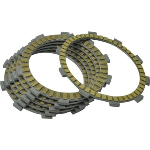 6Pc Motorcycle Friction Clutch Disc Plate For Honda VT400C CA Shadow Classic 400 VT400 C2 C2F Shadow Custom 09-17 VT400S 11-16