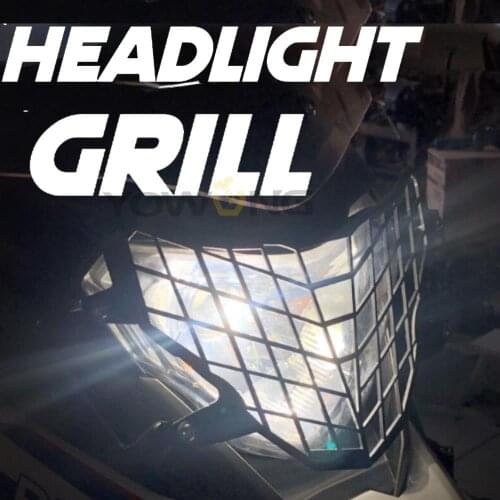 For BMW G 310 r GS G310R/GS 2017-2021 2020 2019 2018 Headlight Grille Guard Cover Head Light Lamp Protector