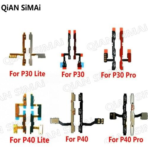New Power on/off Button Volume Key Flex Cable FPC For Huawei P40 P30 Lite Pro Mobile Phone