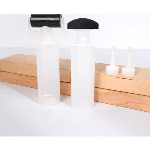 Wood Glue Spreading Woodworking Kit Glue Bottle Roller Applicator Dowel Hole Nozzle Biscuit Slot Tip