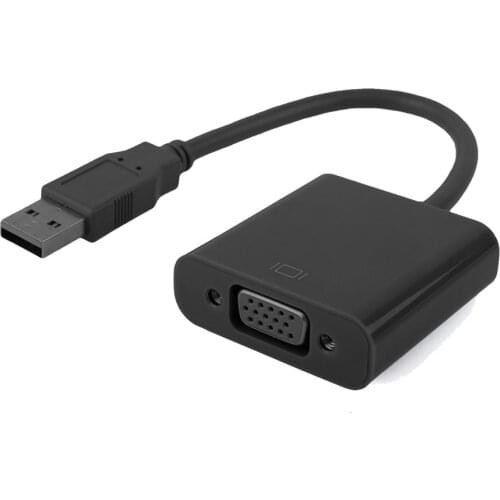 Usb To Vga Converter Usb To Vga Usb3 0 To Vga Usb To Vga Extension Cable Plug and Play USB3.0 Interface