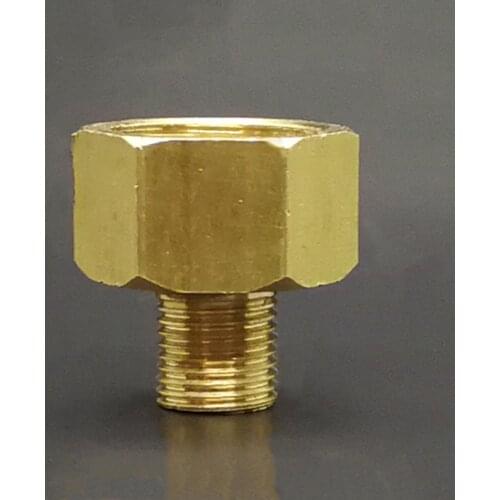1/8" 1/4" 3/8" 1/2" BSP Female To Male Reducing Bushing Brass Coupling Coupler Connector Water Gas Oil