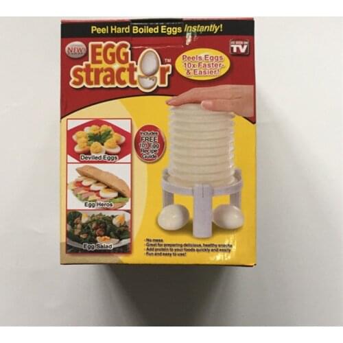Hard-Boiled Egg Shell Tools EggStractor Remove Peeler Magic Amazing Eggshell Machine Kitchen Tools