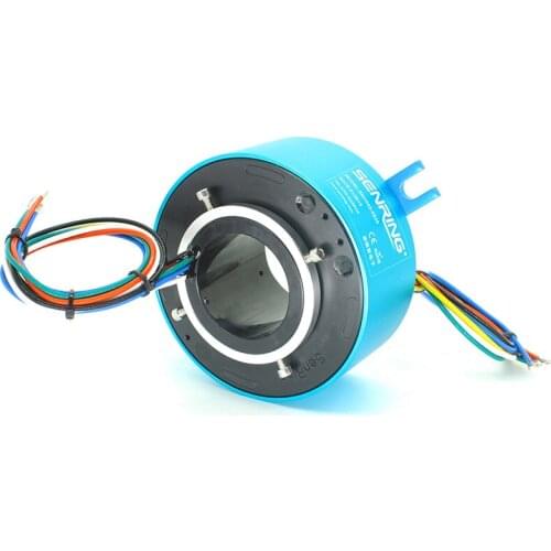 Conductive Slip Ring Diameter 50mm Outer Diameter 120mm Brush Slip Ring Collector Ring 6121824 Way Collector Ring