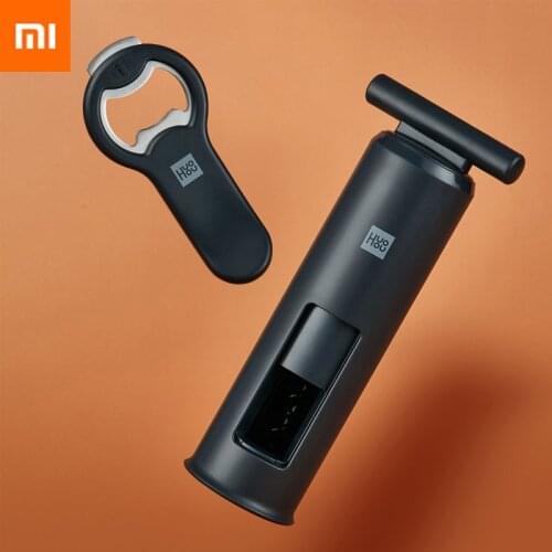Xiaomi huohou Wine beer Bottle Opener Corkscrew with Foil Cutter Bar Tools Bottle Opened Magnet adsorption design Dropshipping