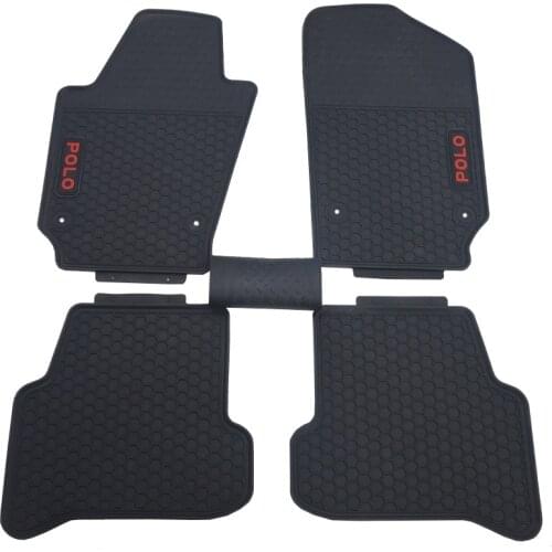 Special Rubber Car Floor Mats for Volkswagen Golf 6 Golf 7 CC CADDY POLO No Odor Waterproof Carpets