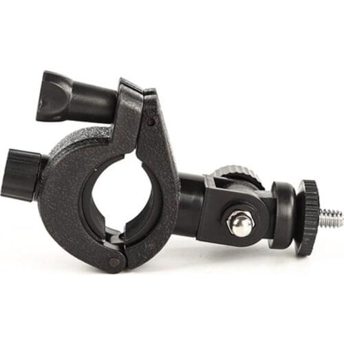 Bike Bicycle Clip For Action Camera Mount 1/4 Screw Motorcycle Handlebar Clamp Tripod Adapter Camera Part For Gopro Hero 8 7 6 5