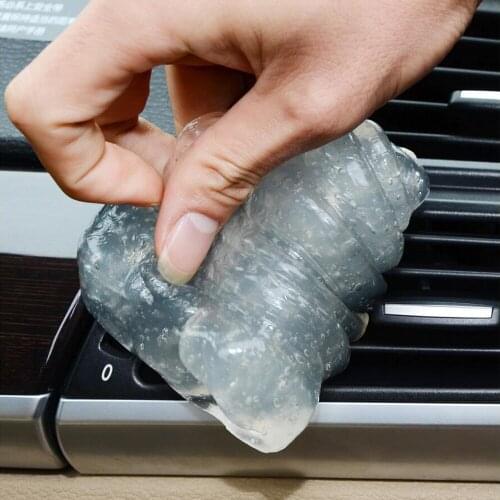 1PC Keyboard Cleaner Glue Car Panel Air Vent Outlet Dashboard Dust Magic Cleaning Tool Laptop Mud Remover Color Random 1080A