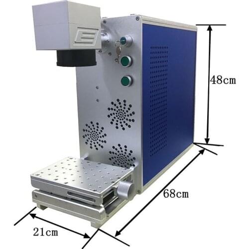 Good quality 10/20/30W portable mini fiber laser metal marking machine gold and silver laser engraving machine for sale