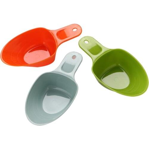 Dog Food Shovel Plastic Feeding Scoop with Measuring 1 Cup 200ml