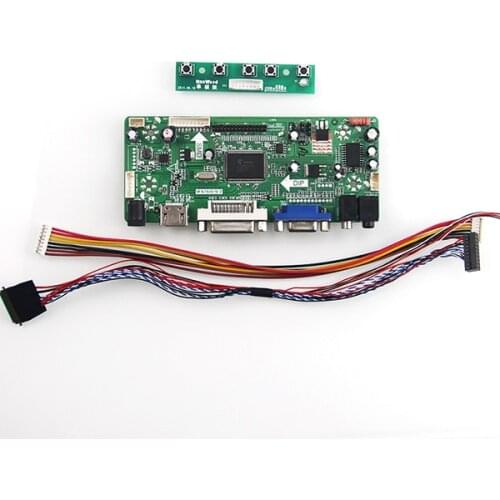 M.NT68676 LCD/LED Controller Driver Board For LP156WF1(TL)(F3) B156HTN01.0 (HDMI+VGA+DVI+Audio) LVDS Monitor Reuse 1920*1080