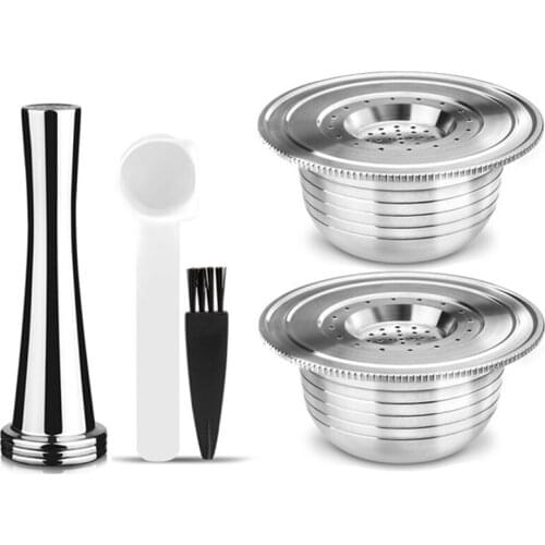 Reusable Coffee Capsule Stainless Steel Refillable Filter for Bialetti Coffee Machine Espresso Cup