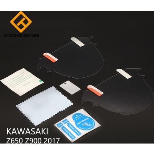 Motorcycle TPU Dashboard screen Instrument Protection for Kawasaki Z650 Z900 2017