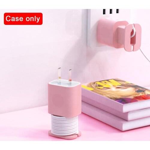 Soft Silicone Charger Protective Case For Iphone 12 C Adapter Power Charging Cover Usb Cable 20W/18W Organizer Protective C0P9