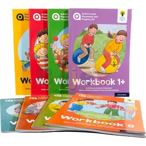 Oxford Levels Placement and Progress Kit: Workbook Class 1-9, Pack of 9 Books, Improve Childrens Reading Comprehension Skills