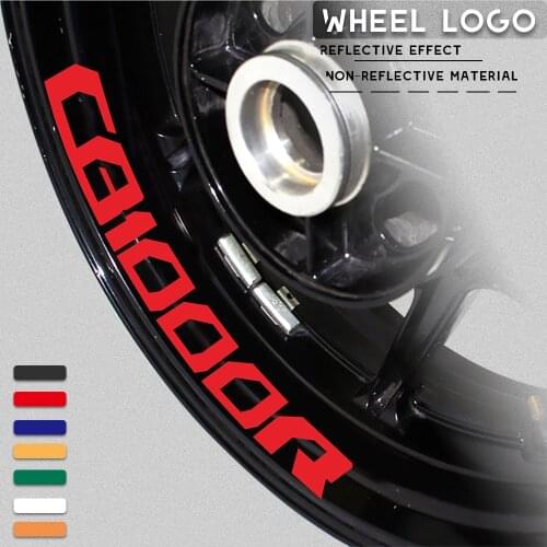 Motorcycle wheel stickers decorative decals reflective waterproof trend frame decals for HONDA CB1000R cb 1000r