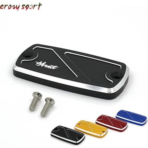 Motorcycle Parts For HONDA CB600F CB900F CB 600F/900F HORNET 1998-2015 Front Brake Cylinder Fluid Reservoir Cover Cap With Logo