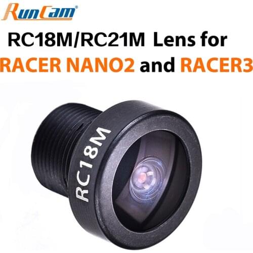 RunCam RC18M/RC21M 1.8MM/2.1MM Replacement FPV Lens for Racer Series Micro Swift/Sparrow 1/2 Robin Racer3 NANO2