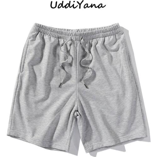 Fashion Summer Mens Shorts Sweatpants Womens Shorts Male Pants Moletom Masculino Sportswear Cotton Clothing Loose Short Homme