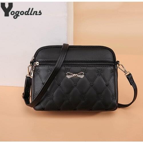 PU Leather Strap Crossbody Tote Bags New High Quality Womens Designer Handbag and Purse Ladies Fashion Shoulder Messenger Bag