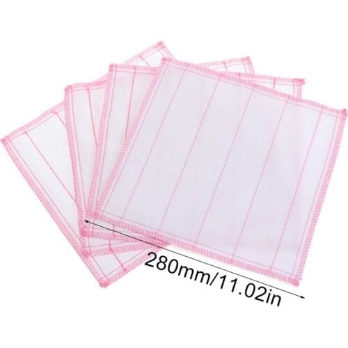 5 layers Kitchen Anti-grease Wiping Rags Efficient Absorbent Microfiber Cleaning Cloth Home Washing Dish Kitchen Cleaning Towel