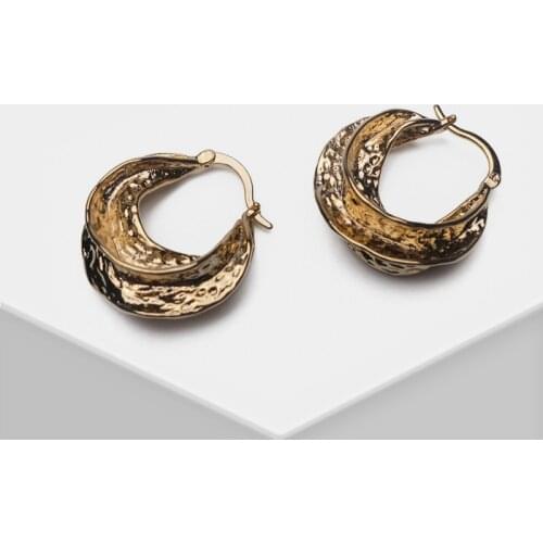 Amorita boutique Vintage make old irregular drop earrings