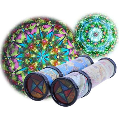 20/30cm Rotating Kaleidoscopes Rotating Magic Colorful World Preschool Classic Toys For Kid Children Puzzle Toy Gift