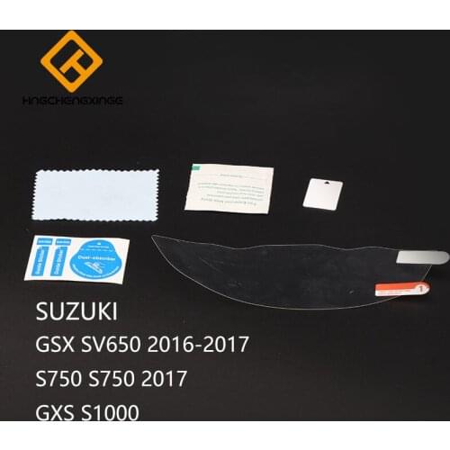 Motorcycle Speedo Film Cluster Screen Protector Instrument Film for SUZUKI GSX SV650 2016-2017 S750 2017 GSX S1000
