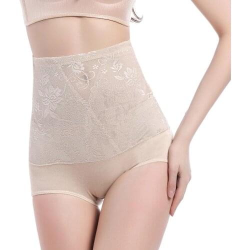 Women High Waist Sexy Slimming Breathable Panties Body Shaper Control Panties Underwear Waist Support Size M-XXL