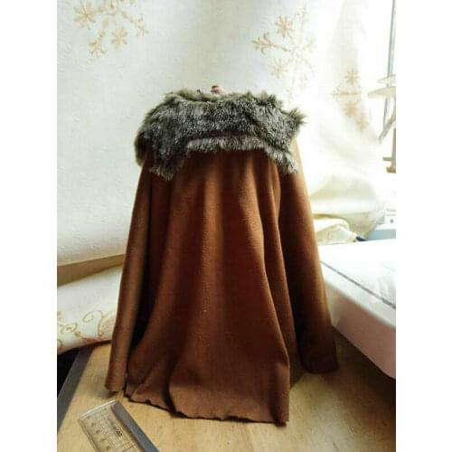 1/6th 26cm Length Ancient Soldier Roman General Cloak Model for 12" Doll