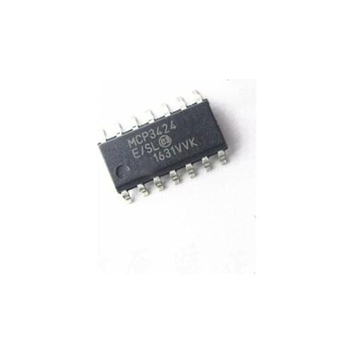1pcs/lot MCP3424-E/SL SOP-14 MCP3424-E 3424 MCP3424 P3424 CP3424 In Stock