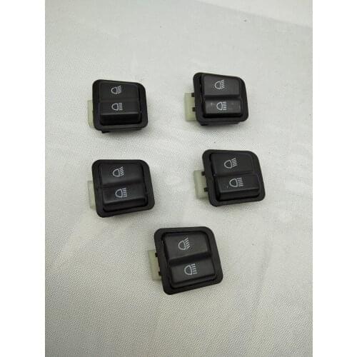 A132 5pcs Motorcycle Head Light Horn Dimmer Turn Signal Starter High Low Beam Switches Button For Universal Moped Scooter
