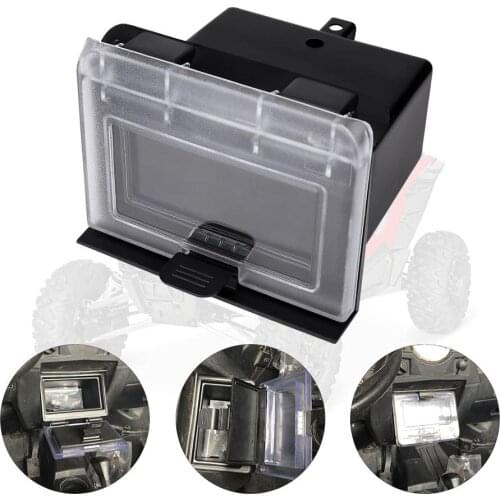KEMIMOTO RZR Accessories ABS Center Dash Storage Box RZR Center Compartment for Polaris RZR XP 4 S 1000 900 EPS 2014-2019