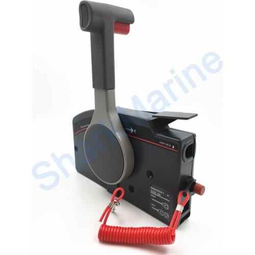 Side Mount Control box for YMH(Pull to open)，YAMAHA Engines (Simple) pull throttle