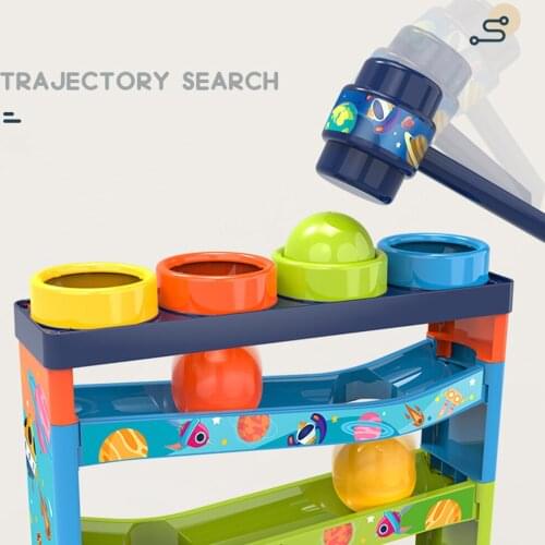 Race Ball Ramp Track Toddler Toys Montessori Stem Educational Cars Toys