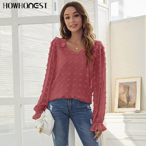 Long Blouses HOWHONEST China