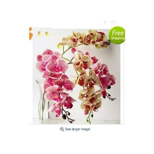 Orchids Simulation Real Touch Butterfly Phalaenopsis Orchid Artificial Flowers For Wedding Centerpieces Decoration