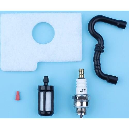 Tune Up Service Maintenance Kit Fuel Air Filter Vent Hose Candle For Stihl 017 018 MS170 MS180 MS 170 180 Chainsaw Spark Plug