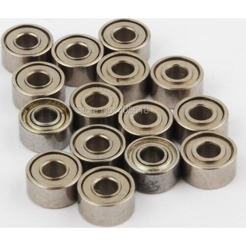 Model Toy Car Robot DIY 20pcs Top quality miniature deep groove ball bearing 16mm Bearing bore