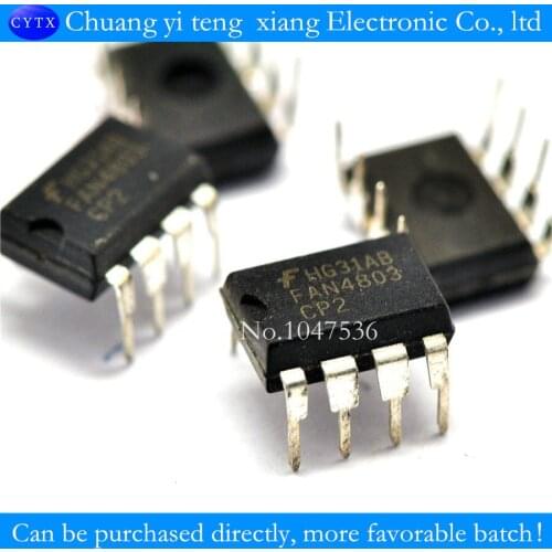 New original upright DIP8 FAN4803CP2 FAN4803CP-2 10PCS/LOT