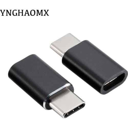 Wholesale 100pcs/lot Micro usb female to type c male Adapter type-c male to micro usb female charger adapter
