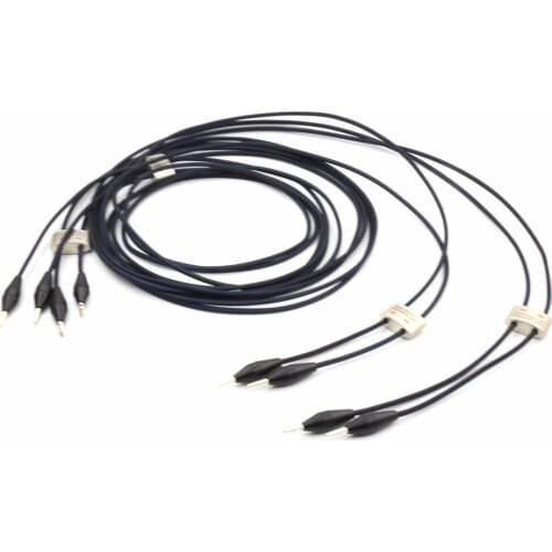 Pair 3M YTER well tempered orgentun alloy hifi audio speaker cable, loudspeaker cable with BFA banana plug