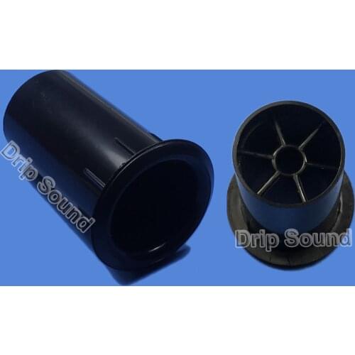 2pcs Speaker Port Tube Bass Subwoofer Stereo Audio Reflex Tube Loudspeaker Vent 35x67mm