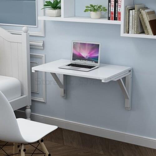 Folding table wall hanging desk folding wall hanging table wall folding table