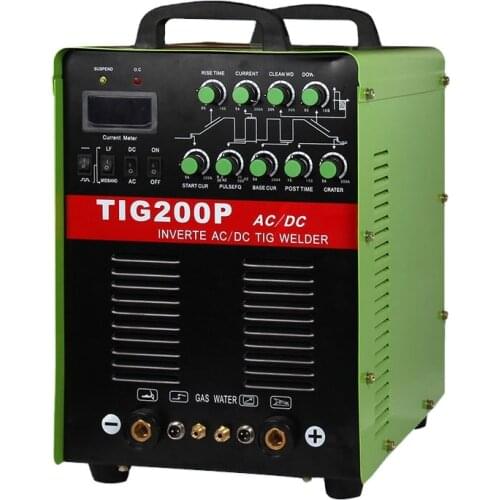 Tig200p ac dc tig welding machine dc tig welder wsm 200 tig welder with pulse aluminium welding machine