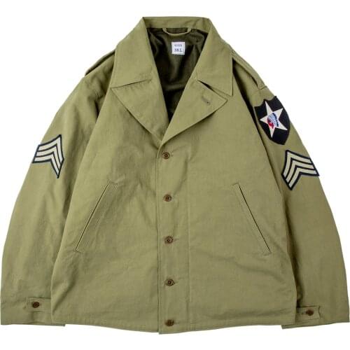 Big Size Vintage Loose Fitting Cotton Fabric Wool Lining US Army M41 Jacket RTM41 Read Description And Size Chart Before Order