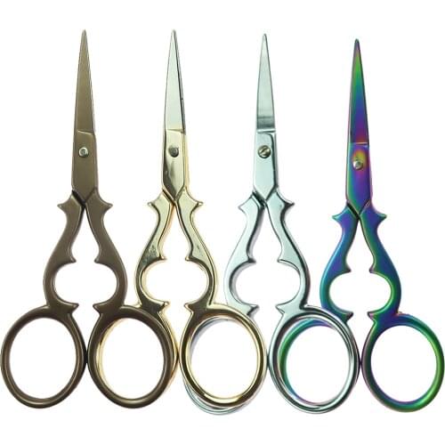 Vintage Gourd Shape Sewing Embroidery Scissors Cross Stitch Tool